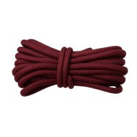Šnúrky do topánok, jeden pár - Vínové, 160 cm