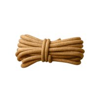 Šnúrky do topánok, jeden pár - Hnedo béžové, 120 cm