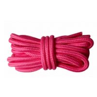Šnúrky do topánok, jeden pár - Ružové, 120 cm