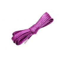 Šnúrky do topánok alebo do mikiny, jeden pár - Svetlo fialové, 110 cm
