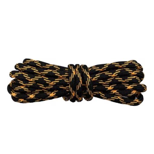 Foto - Trekové šnúrky do topánok, jeden pár - Béžovo zelené, 120 cm