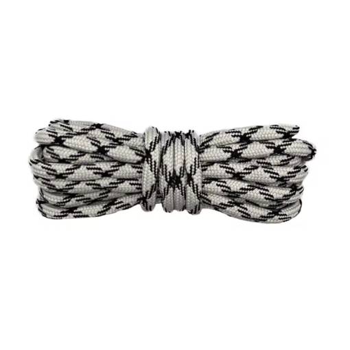 Foto - Trekové šnúrky do topánok, jeden pár - Béžovo zelené, 120 cm