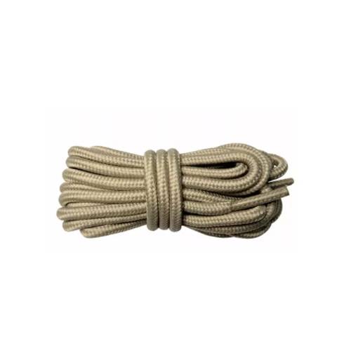 Foto - Šnúrky do topánok, jeden pár - Khaki, 120 cm