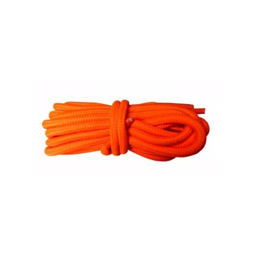 Foto - Šnúrky do topánok, jeden pár - Oranžové, 120 cm